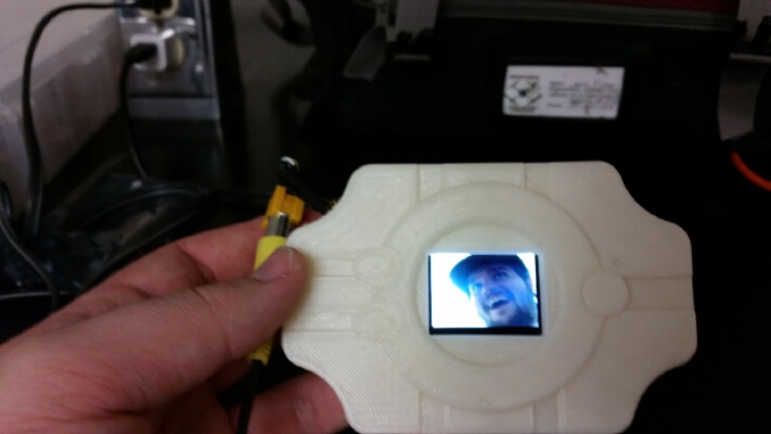 Digivice Raspberry Pi Screen Holder | 3d print model