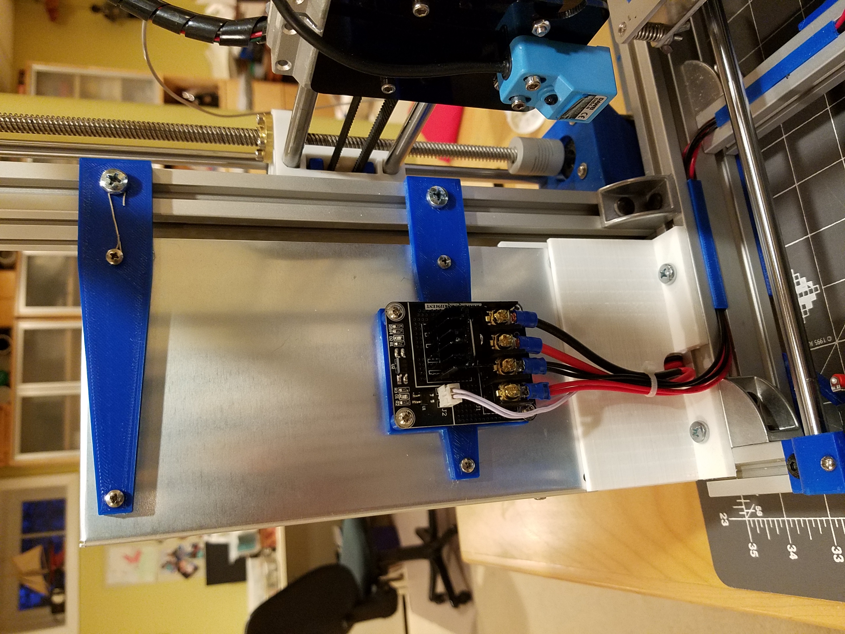 PSU + MOSFET mount for Anet AM8