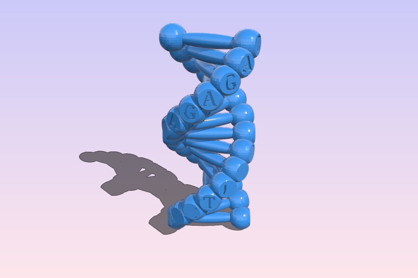 Modello semplice di DNA