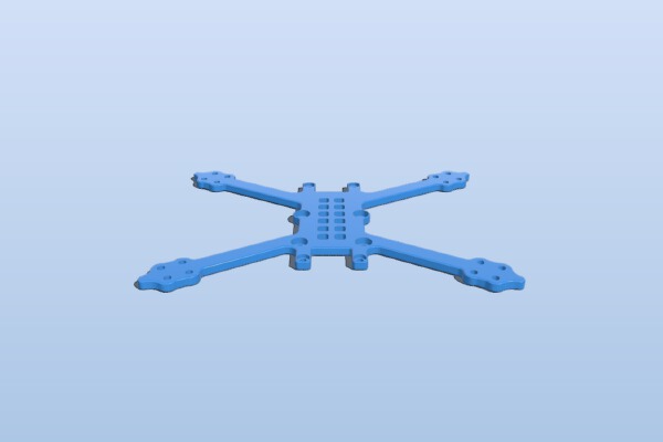 Diatone GT M2.5 Frame - STL and Fusion 360 | 3d print model