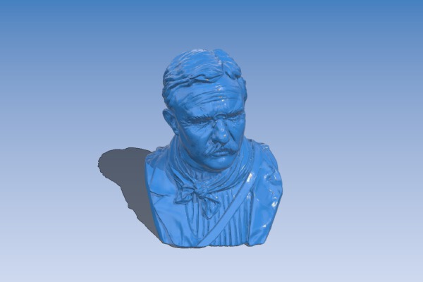 Bust of Theodore Roosevelt at the American Museum of Natural History | 3d print model