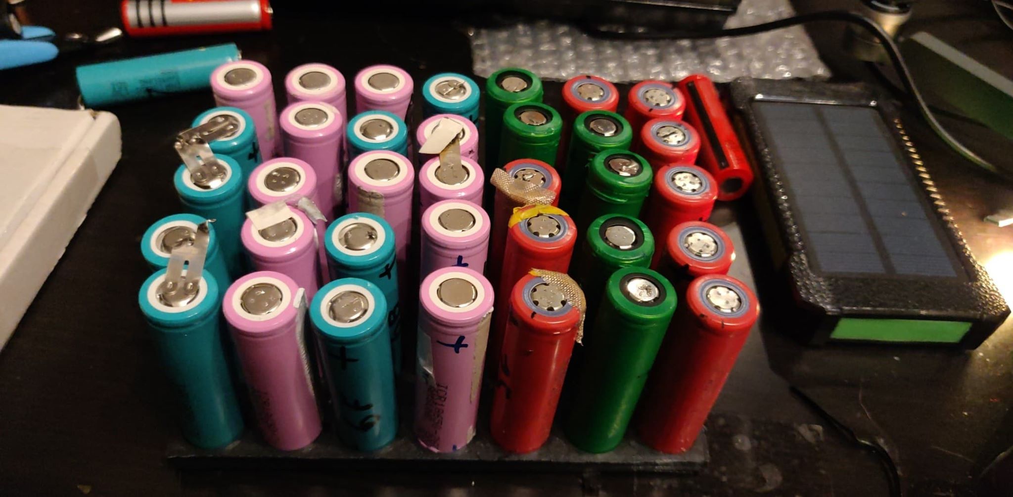 18650 cells holder 7s5p or 5s7p 35 cells