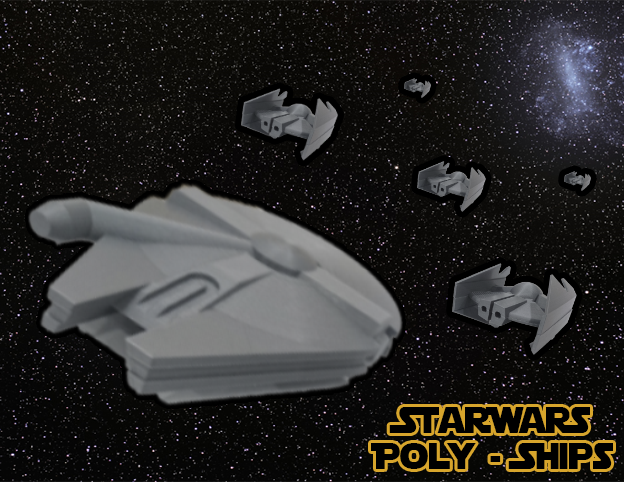 StarWars Poly-Ships
