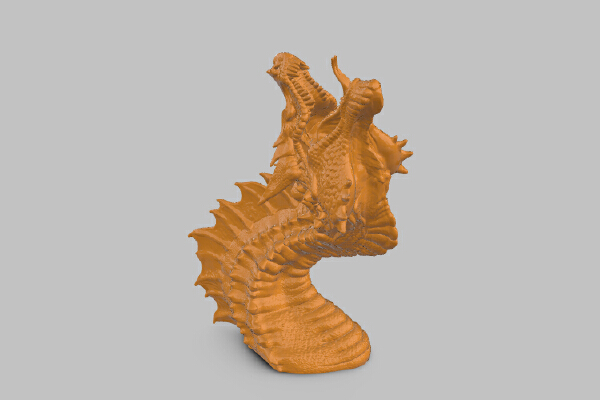 Dragon Bust | 3d print model