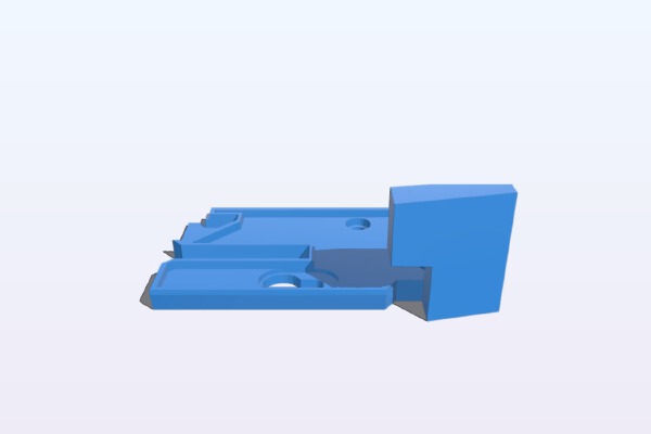 Praxis Slamfire lockplate | 3d print model