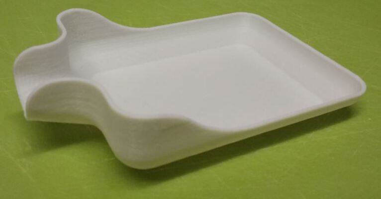 Small parts trays with pouring spout | 3d print model