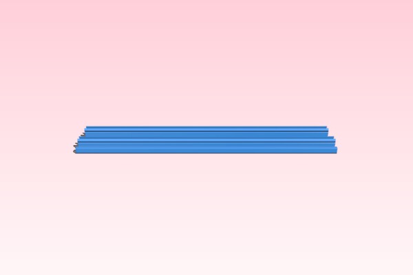 2040 Linear rail wire cover | 3d print model