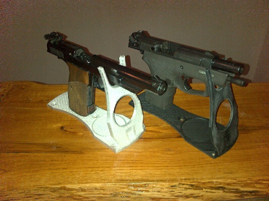 Foldable gun stand | 3d print model