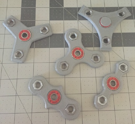 Fidget Spinner Array | 3d print model