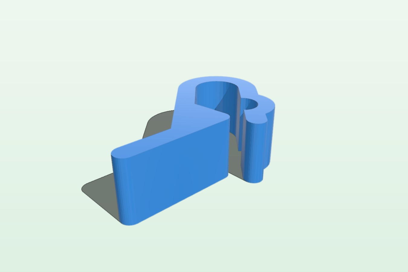 Filament Spool Clip for 3 mm