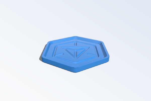 Ingress Logo Mold | 3d print model