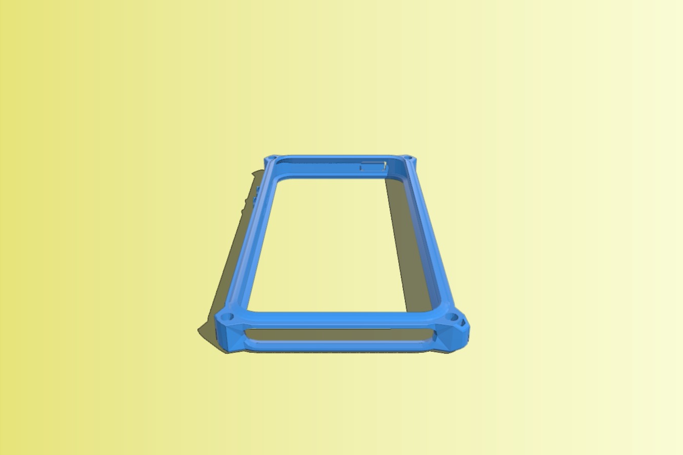 iPhone 5 5s case with strap hole.