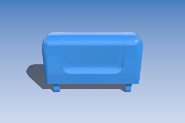 R129 dashboard ventilation tab | 3d print model