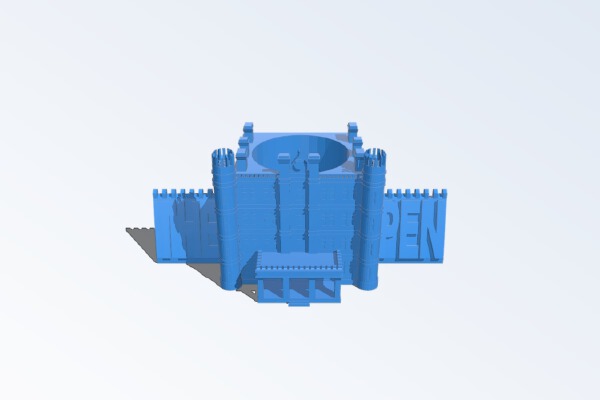 West Virginia Pen Holder | 3d print model