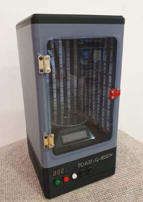 Toast-O-Resin - UV Curing Chamber for your SLA Prints | 3d print model
