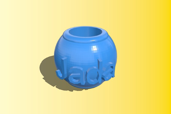 Jada Bracelet Charm | 3d print model