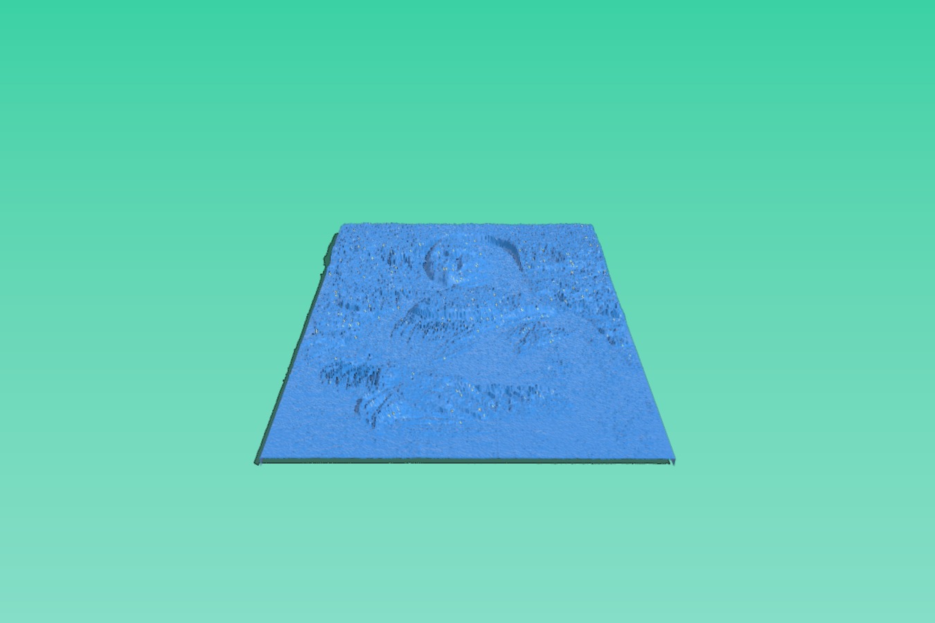 3D artwork for the visually impaired