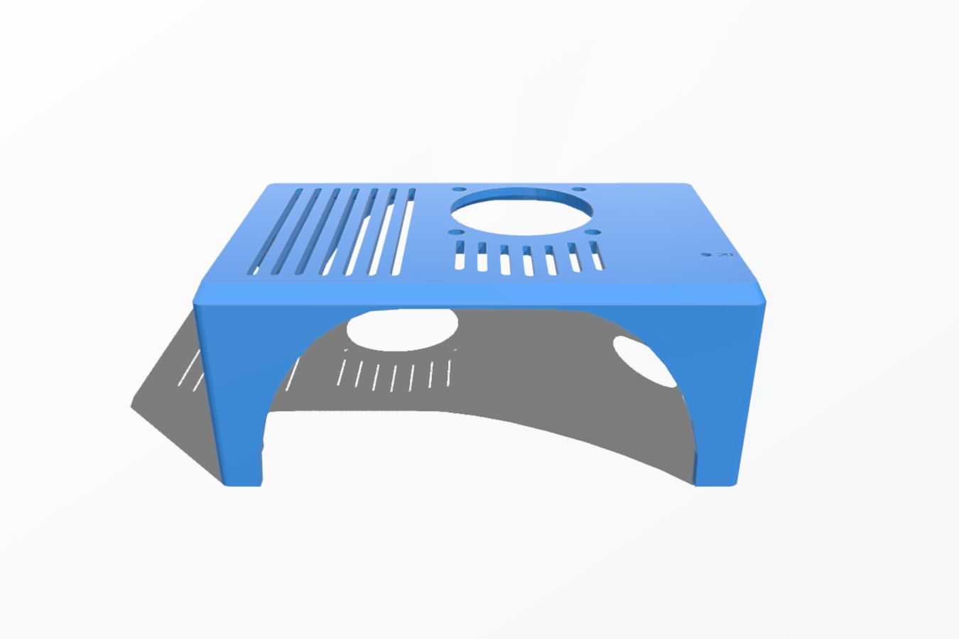 K8200 Cover with optimised fan location