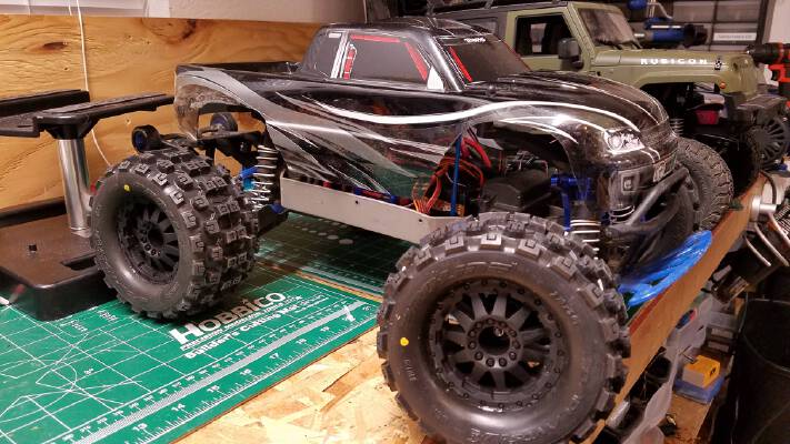 Traxxas Stampede Body Lowering Drop Kit | 3d print model