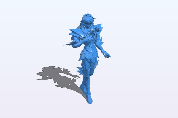 Pisces Aphrodite (Surplice) | 3d print model