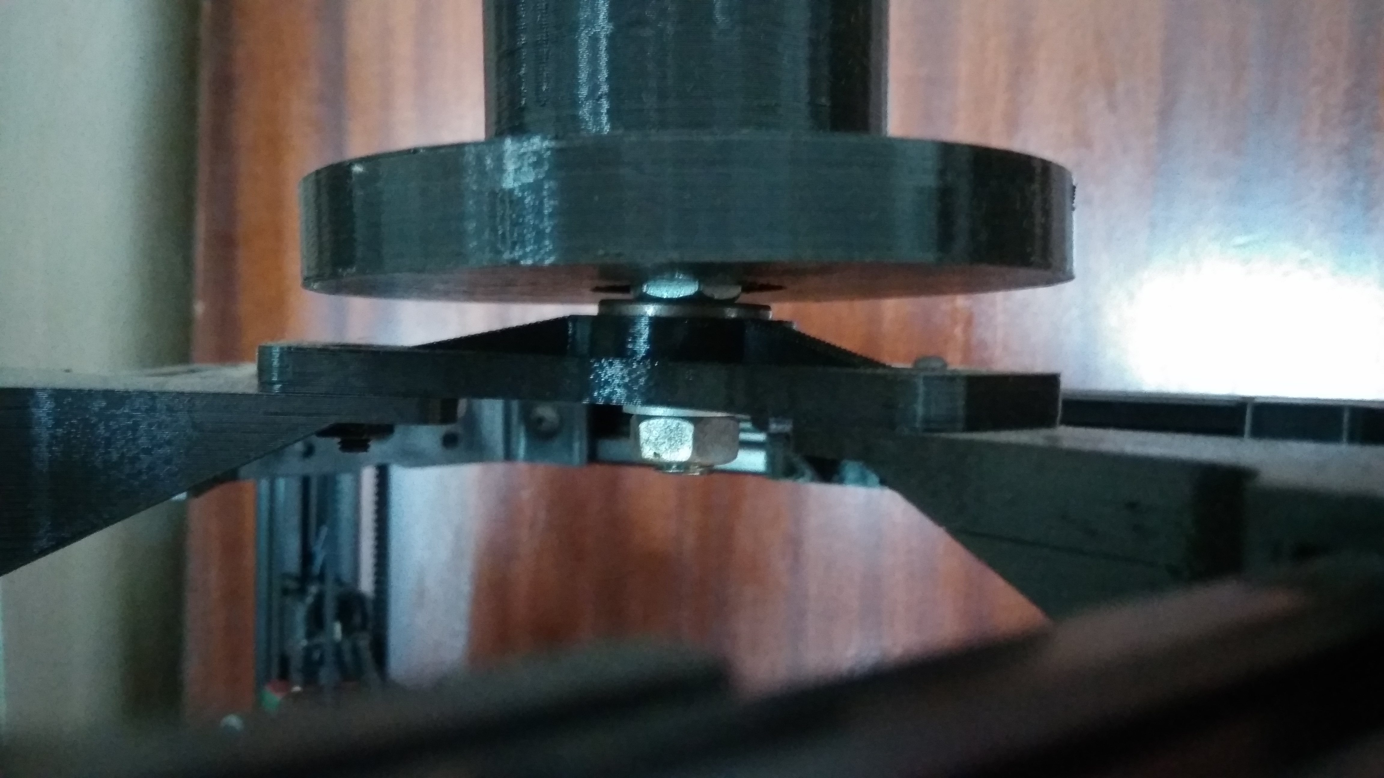 Delta printer spool holder