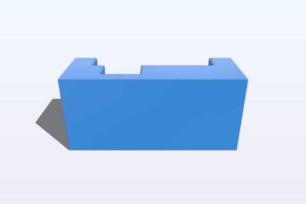 MGN12 Alignment Block for 2040 | 3d print model