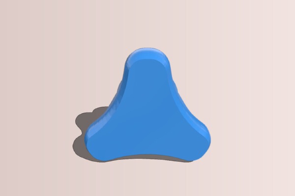 Compact M5 Nut Knob | 3d print model