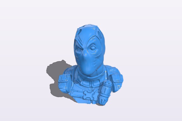 Deadpool Pen_Pencil holder bust | 3d print model