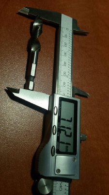 Hex box holder for Metric Composite Drill Tap | 3d print model