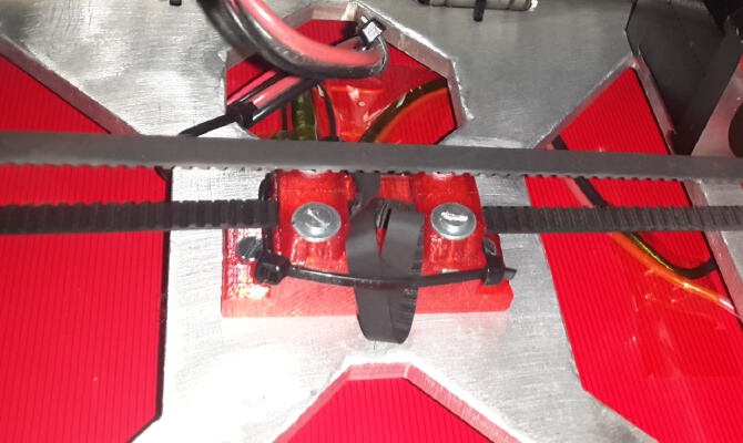Y belt holder PrusaI3 | 3d print model