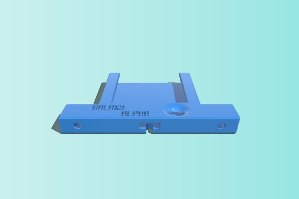 Samsung Galaxy Alpha Docking Station | 3d print model
