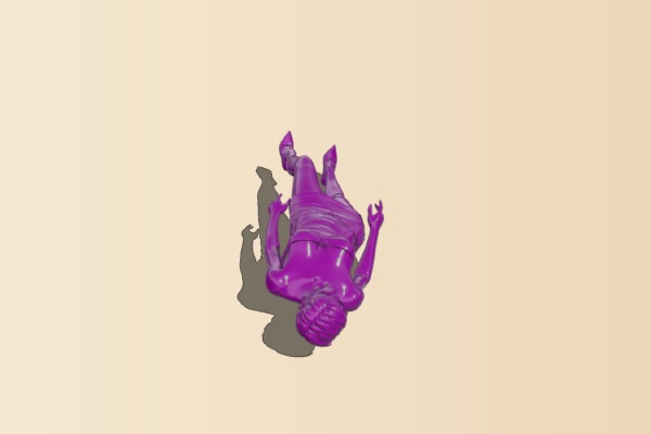 Short hair model | 3d print model