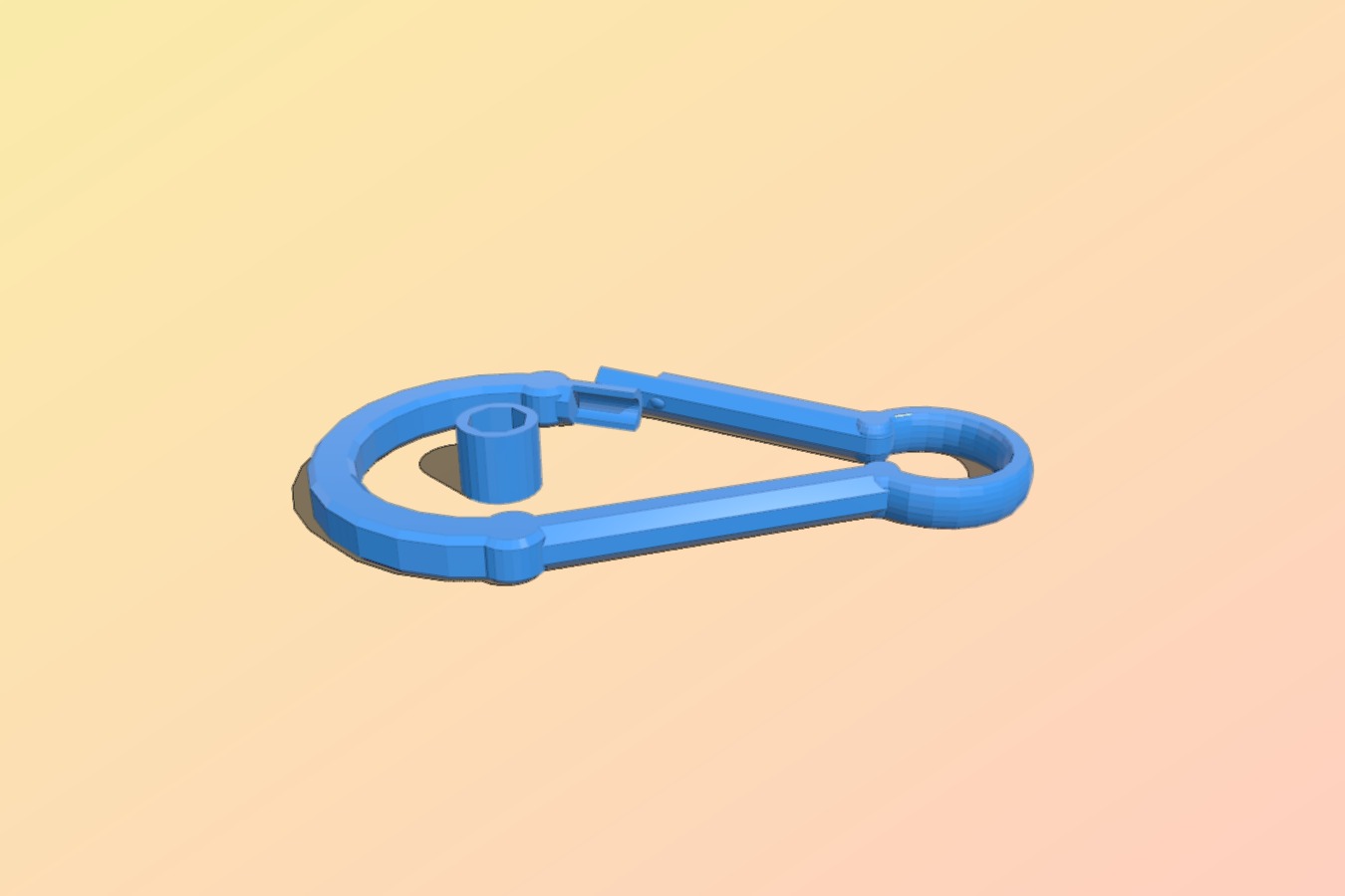 Highly Configurable Carabiner (One Link To Rule Them All)