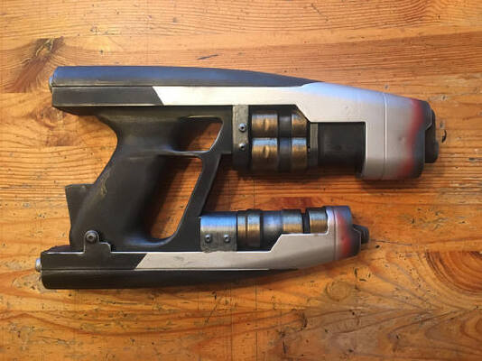 Star lord gun (Quad blaster,split) check out original | 3d print model