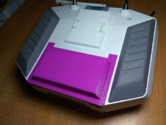 Taranis qx7 large battery cover for 18650,26650 and other | 3d print model