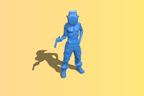 Hammerhead Figure | 3d print model