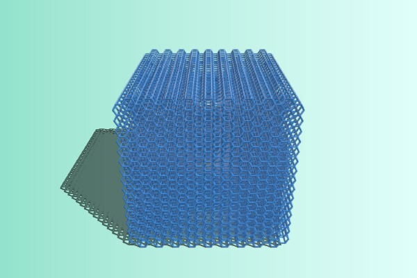 Hexagonal Lattice | 3d print model