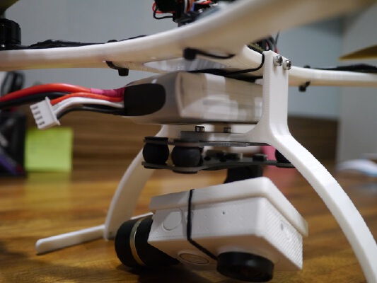 Mini Quadcopter for Aerial Photography | 3d print model