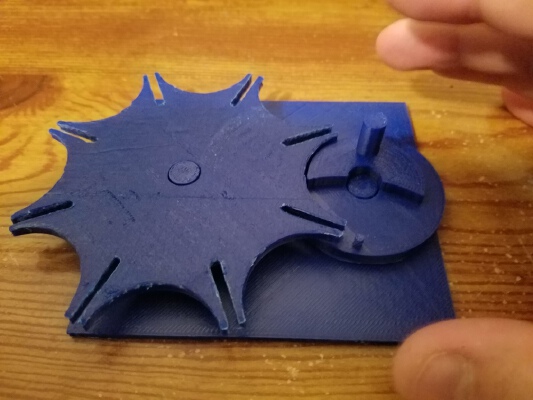 Geneva Gear Assembly | 3d print model