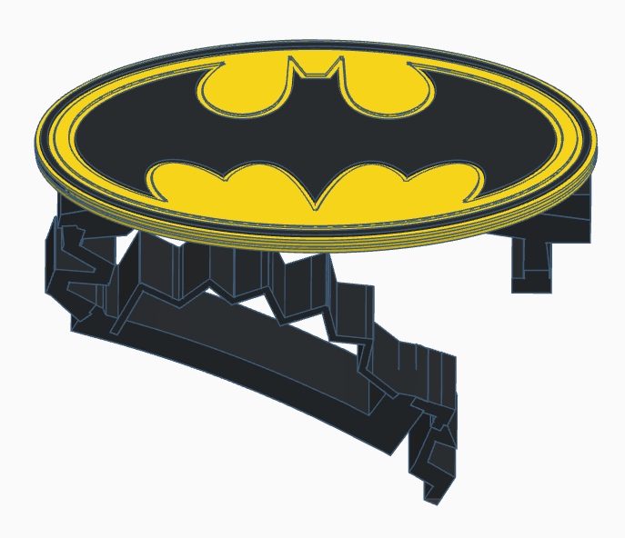 Batman Barrette Hair Clip