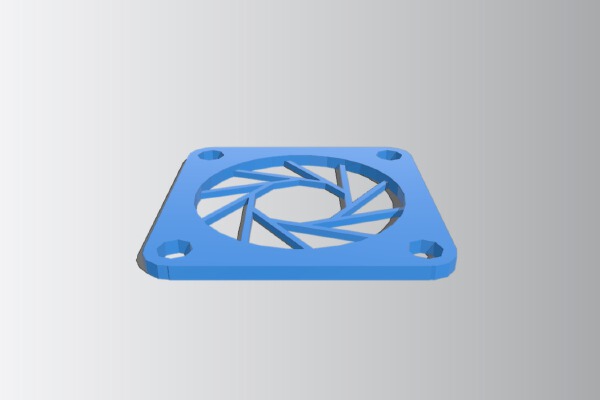40mm Aperture Fan Grill | 3d print model
