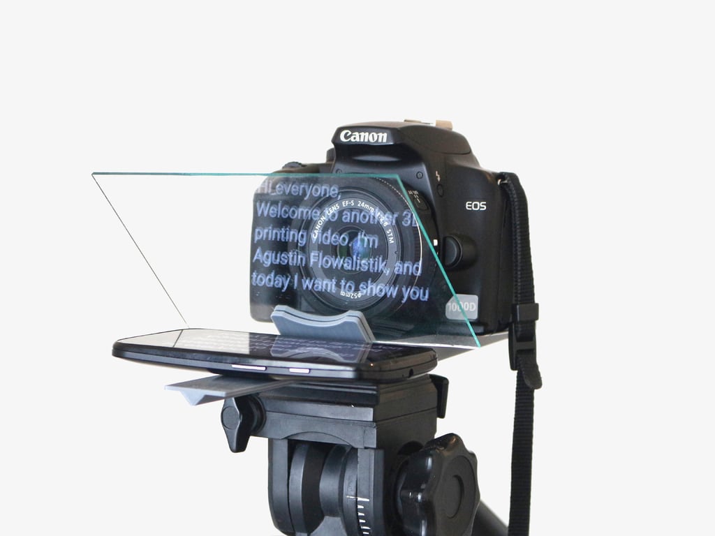 Smartphone Teleprompter - Tripod Adapter