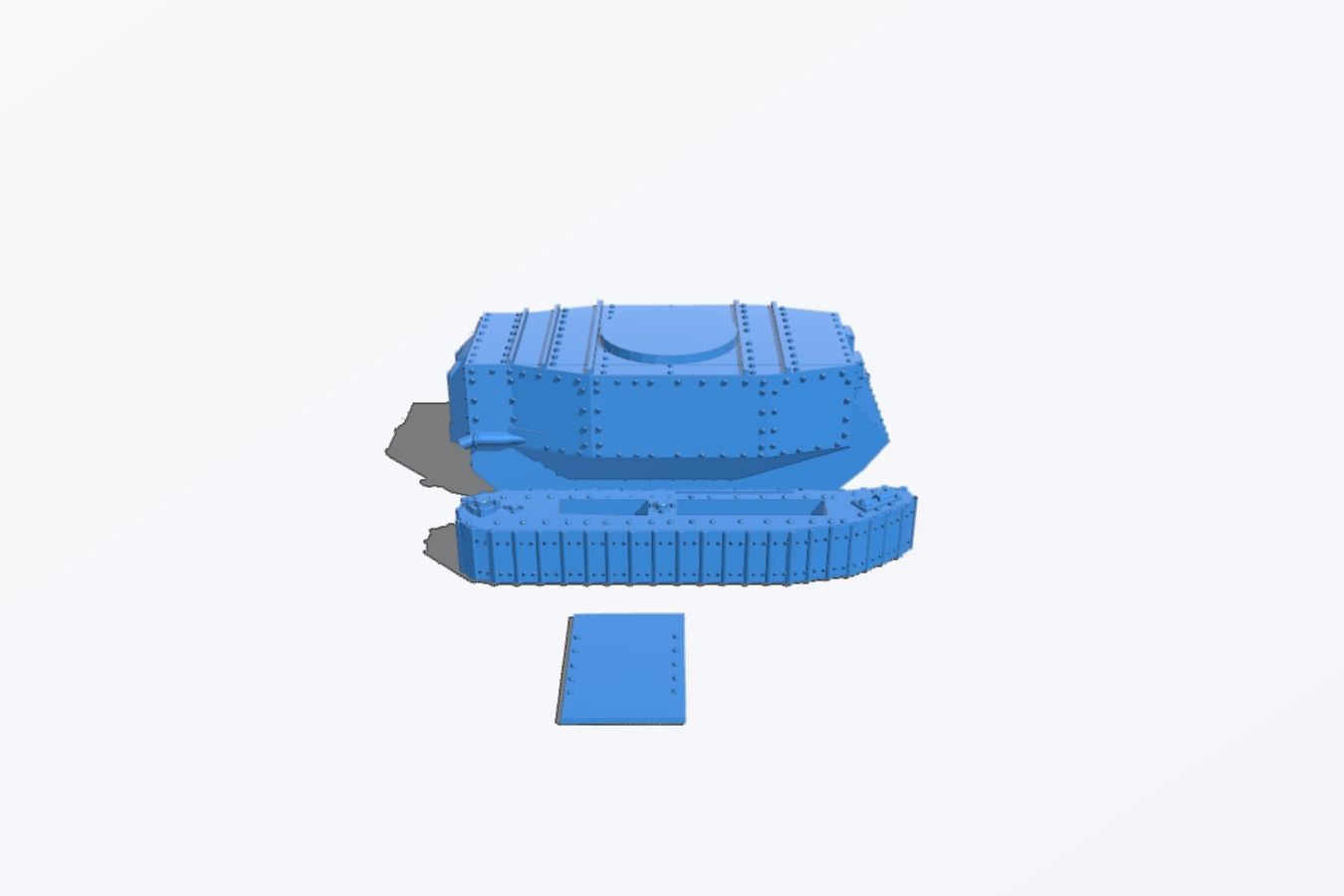 Little Willie. World war 1 tank prototype