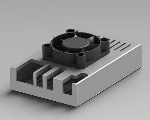 Vented Case for Olimex A20 LIME | 3d print model