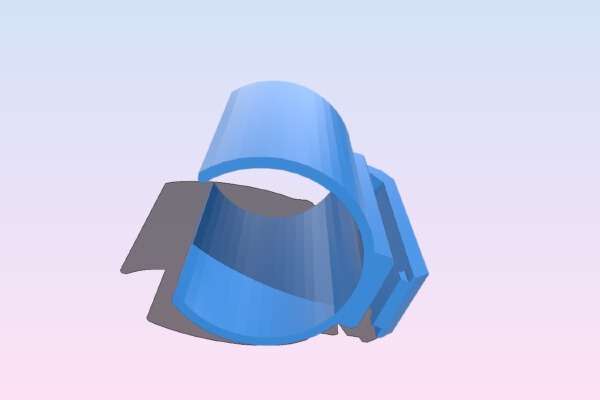 Light Saber Holster | 3d print model