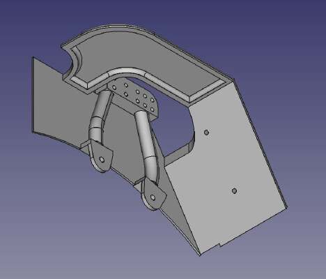 Jeep Front and Rear Inner Fenders | 3d print model