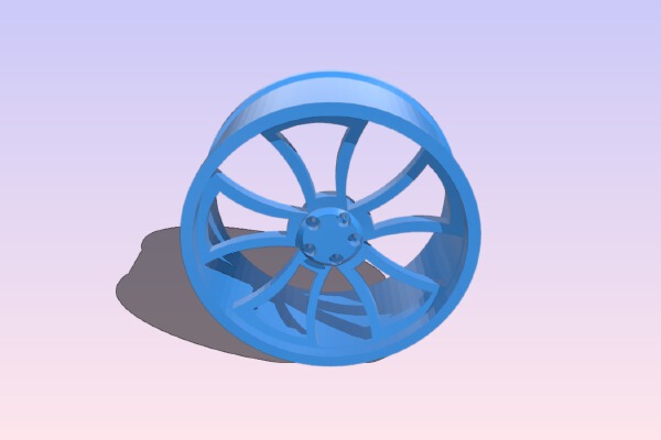 ALLOY WHEEL | 3d print model