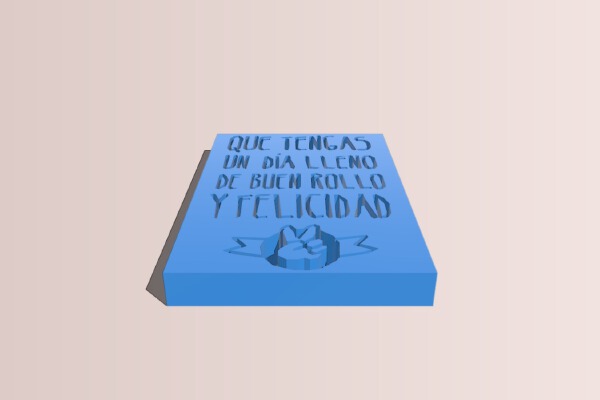 Mr Wonderful - Feliz día | 3d print model