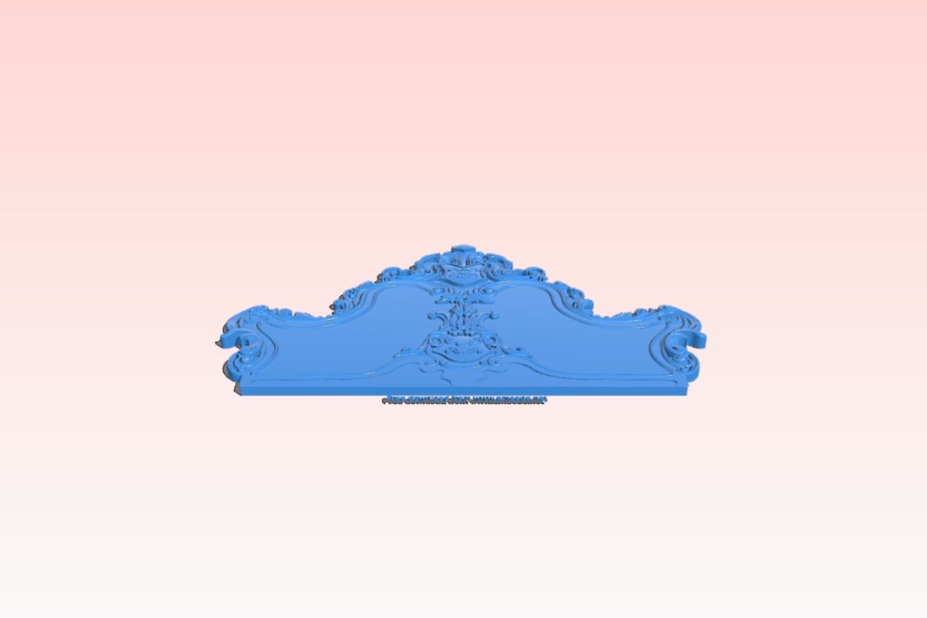 Bed frame pattern