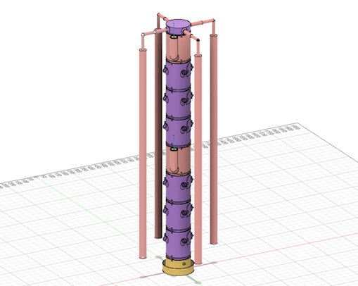 Passive Vertical Hydroponics Tower